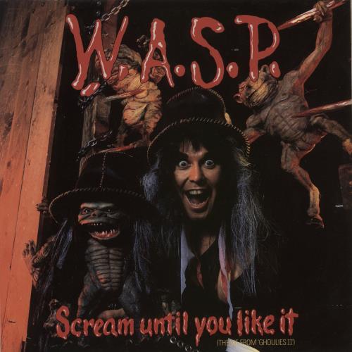 WASP Scream Until You Like It 12" vinyl single (12 inch record / Maxi-single) UK WAS12SC43870