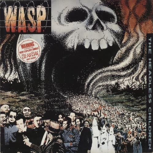 WASP The Headless Children - Hype Stickered - VG vinyl LP album (LP record) UK WASLPTH878946