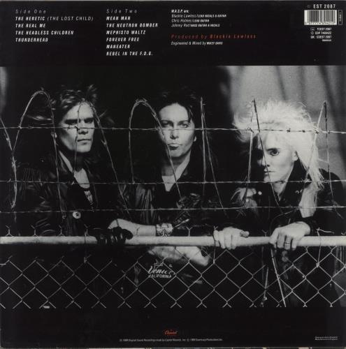 WASP The Headless Children - Hype Stickered - VG vinyl LP album (LP record) UK WASLPTH878946