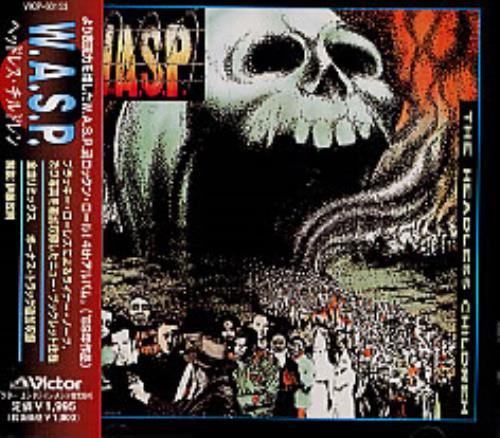 WASP The Headless Children CD album (CDLP) Japanese WASCDTH204099