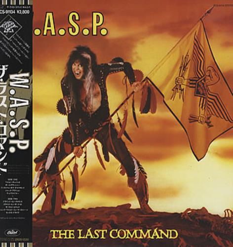 WASP The Last Command vinyl LP album (LP record) Japanese WASLPTH167071
