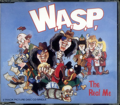 WASP The Real Me CD single (CD5 / 5") UK WASC5TH41212