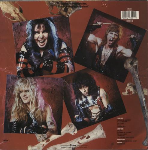 WASP W.A.S.P. vinyl LP album (LP record) UK WASLPWA878153