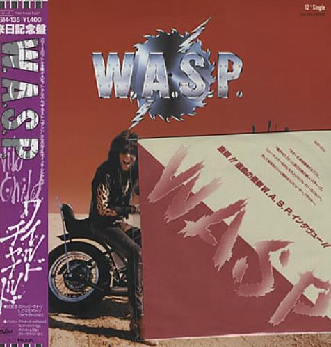 WASP Wild Child + 7" 12" vinyl single (12 inch record / Maxi-single) Japanese WAS12WI314764