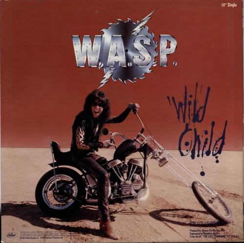 WASP Wild Child 12" vinyl single (12 inch record / Maxi-single) US WAS12WI766499