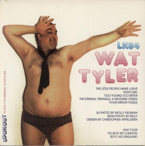 Wat Tyler I Wanna Be Billie Joe 7" vinyl single (7 inch record / 45) US WF907IW870251