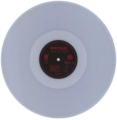 Watain Trident Wolf Eclipse - Clear Vinyl vinyl LP album (LP record) German 5V3LPTR863352