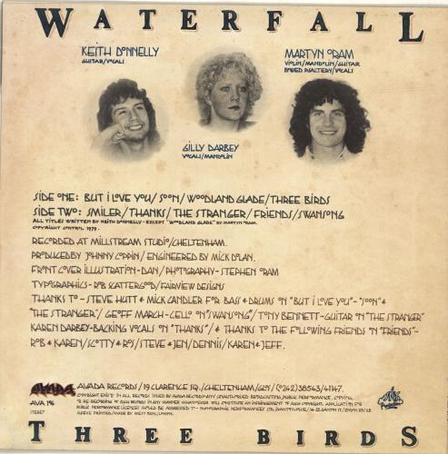 Waterfall Three Birds vinyl LP album (LP record) UK WGTLPTH689893