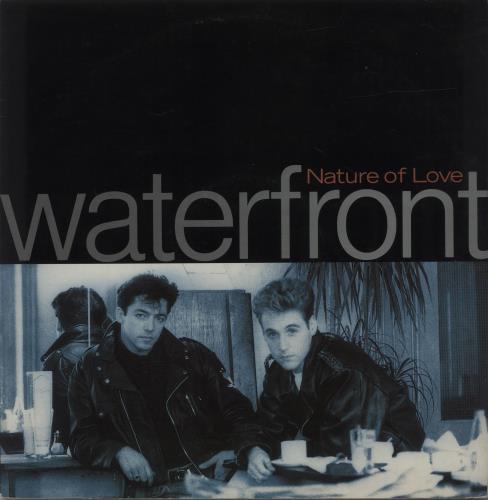 Waterfront Nature Of Love - Leather Jacket Sleeve 12" vinyl single (12 inch record / Maxi-single) UK WTF12NA297784