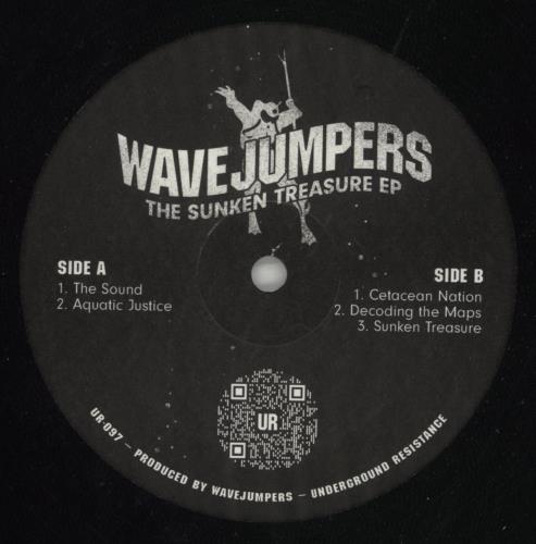 Wavejumpers The Sunken Treasure EP 12" vinyl single (12 inch record / Maxi-single) US 9FZ12TH867426