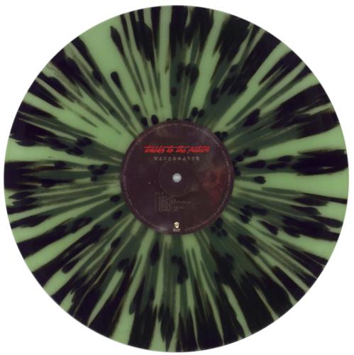 Waveshaper Tracks To The Future - Green with Black Splatter Vinyl vinyl LP album (LP record) UK 9A-LPTR859839