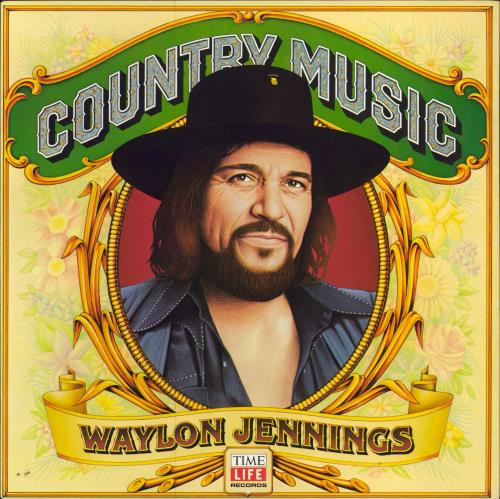 Waylon Jennings Country Music vinyl LP album (LP record) US WAJLPCO787344