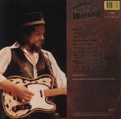 Waylon Jennings Greatest Hits vinyl LP album (LP record) German WAJLPGR558464