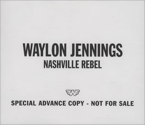 Waylon Jennings Nashville Rebel 4-CD album set US WAJ4CNA391146