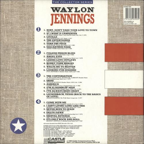 Waylon Jennings The Collection 2-LP vinyl record set (Double LP Album) UK WAJ2LTH727668