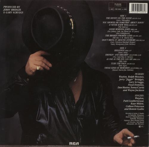 Waylon Jennings Turn The Page vinyl LP album (LP record) UK WAJLPTU437582