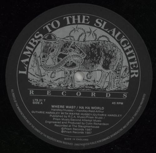 Wayne Hussey Where Was? 12" vinyl single (12 inch record / Maxi-single) UK XD112WH536662