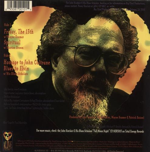 Wayne Kramer Friday, The 13th 10" vinyl single (10 inch record) US WDZ10FR855297