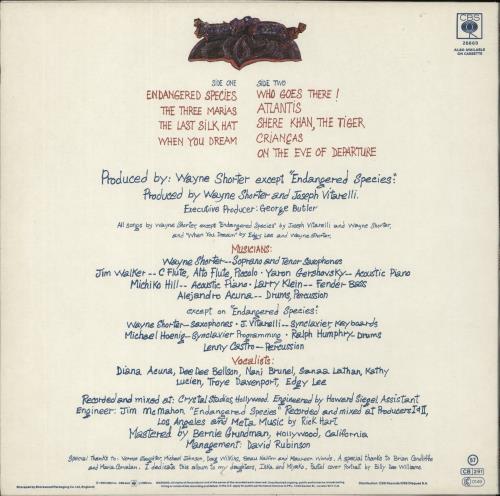 Wayne Shorter Atlantis vinyl LP album (LP record) UK WYSLPAT605971