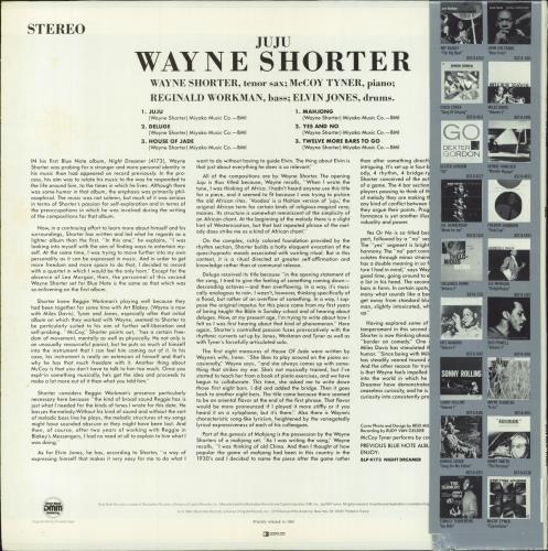Wayne Shorter Juju + obi vinyl LP album (LP record) French WYSLPJU734132