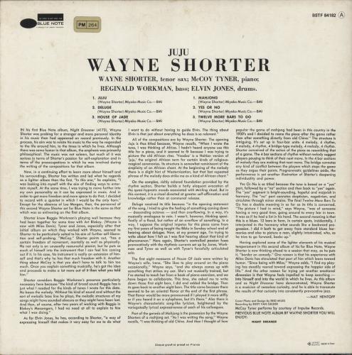 Wayne Shorter Juju vinyl LP album (LP record) French WYSLPJU891621