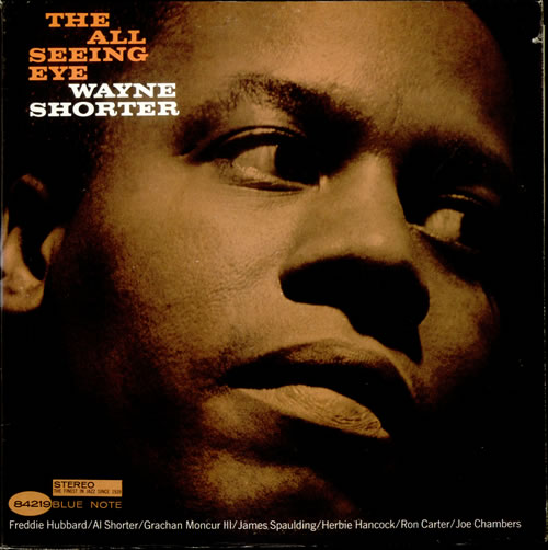 Wayne Shorter The All Seeing Eye - 'b' label vinyl LP album (LP record) US WYSLPTH532620