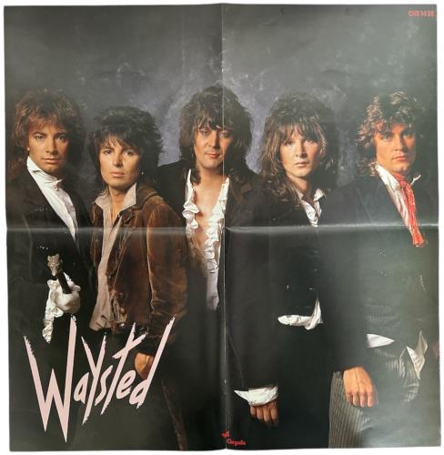 Waysted Vices + Poster vinyl LP album (LP record) UK WTDLPVI761284