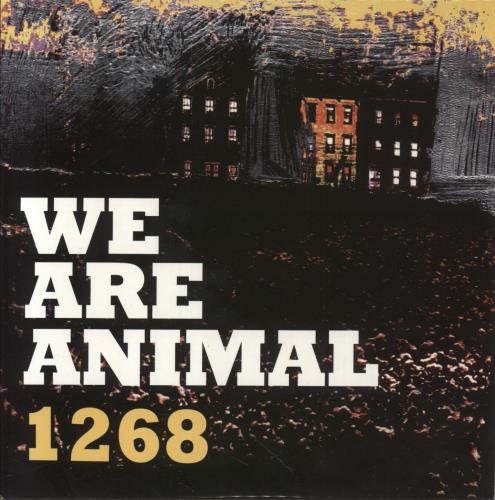 We Are Animal 1268 - Orange Vinyl 7" vinyl single (7 inch record / 45) UK 7FA07OR857161