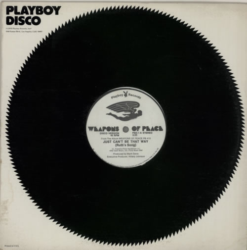 Weapons Of Peace Just Can't Be That Way (Ruth's Song) 12" vinyl single (12 inch record / Maxi-single) US WFF12JU594384