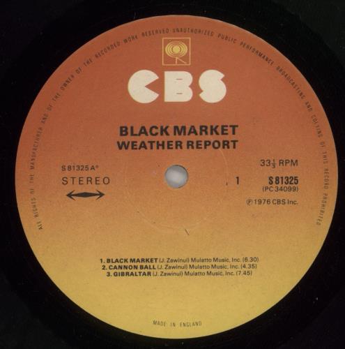 Weather Report Black Market - Shrink vinyl LP album (LP record) UK WEALPBL878335