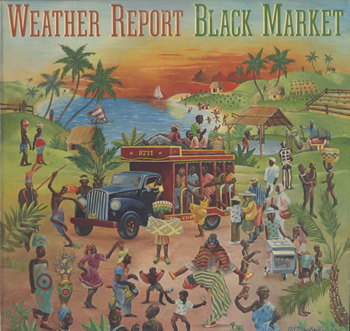 Weather Report Black Market vinyl LP album (LP record) Canadian WEALPBL522113