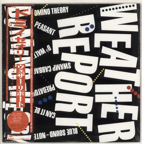 Weather Report Domino Theory - Sealed vinyl LP album (LP record) Japanese WEALPDO735216