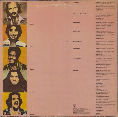 Weather Report Heavy Weather - EX vinyl LP album (LP record) US WEALPHE808712