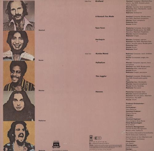 Weather Report Heavy Weather vinyl LP album (LP record) UK WEALPHE314508