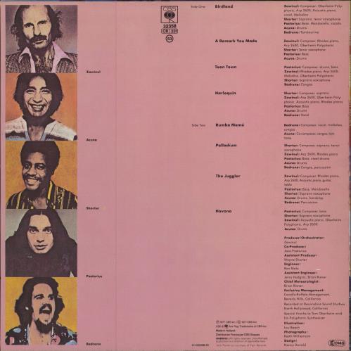 Weather Report Heavy Weather vinyl LP album (LP record) Dutch WEALPHE779413