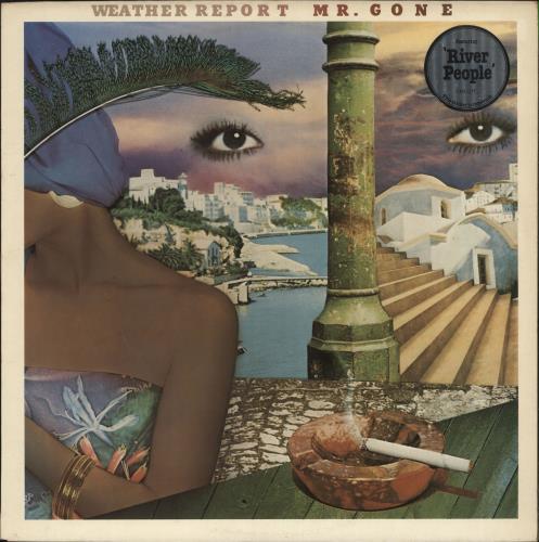 Weather Report Mr Gone - Stickered + insert vinyl LP album (LP record) UK WEALPMR727273