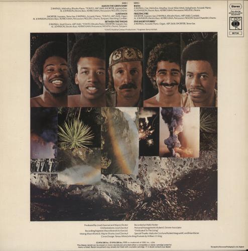 Weather Report Tale Spinnin' vinyl LP album (LP record) UK WEALPTA542094