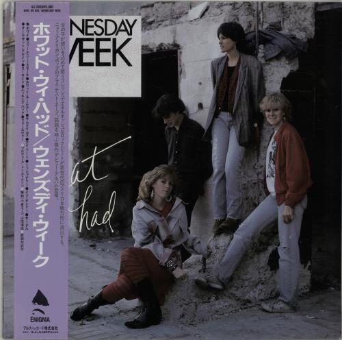 Wednesday Week What We Had + Obi vinyl LP album (LP record) Japanese XFELPWH649110