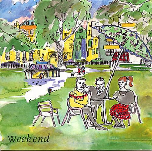 Weekend Past Meets Present 7" vinyl single (7 inch record / 45) UK EKE07PA211193