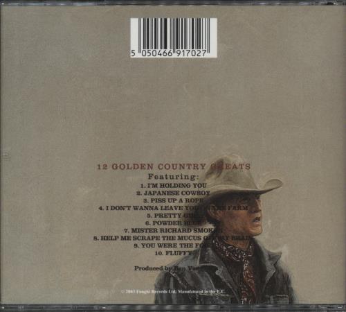 Ween 12 Golden Country Greats CD album (CDLP) UK EENCDGO872052