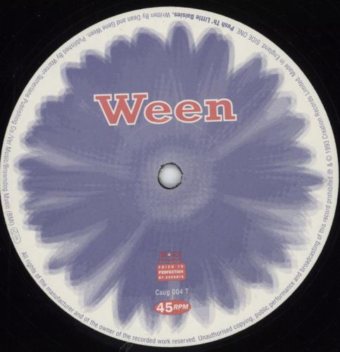 Ween Push Th' Little Daisies - VG 12" vinyl single (12 inch record / Maxi-single) UK EEN12PU791523