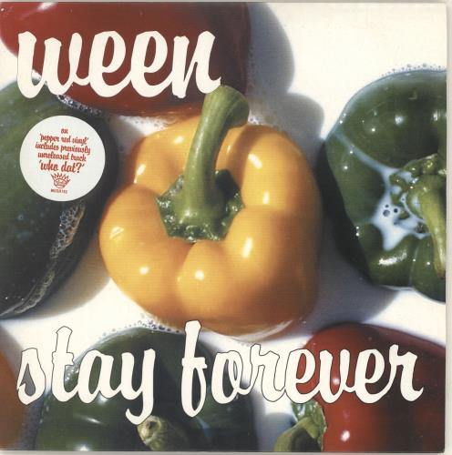 Ween Stay Forever - Red Vinyl 7" vinyl single (7 inch record / 45) UK EEN07ST689118