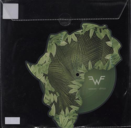 Weezer Africa - RSD BF18 shaped picture disc (picture disc vinyl record) UK WEESHAF722413