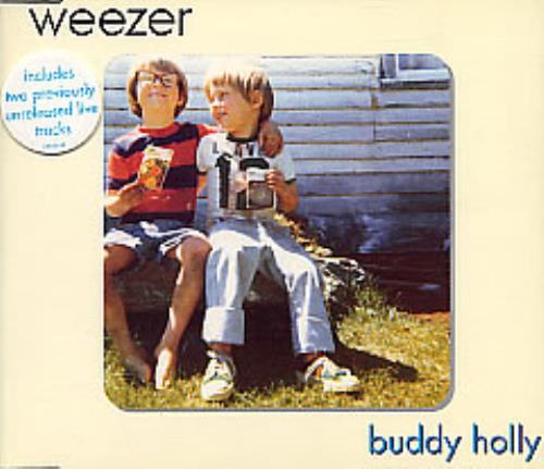 Weezer Buddy Holly CD single (CD5 / 5") UK WEEC5BU54623