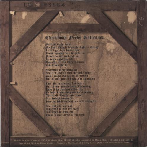 Weezer Everybody Needs Salvation - Red Vinyl 7" vinyl single (7 inch record / 45) US WEE07EV865936