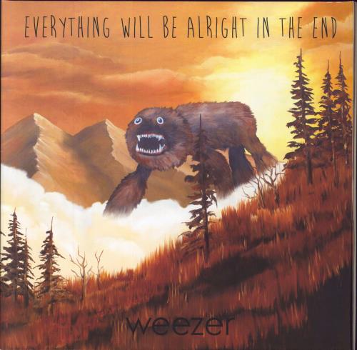 Weezer Everything Will Be Alright In The End vinyl LP album (LP record) UK WEELPEV811659