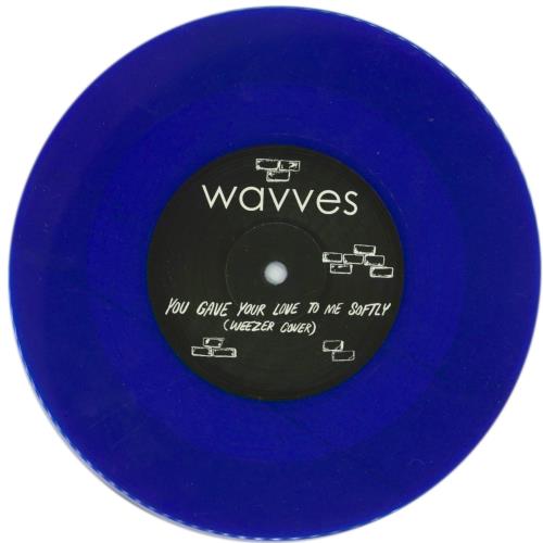 Weezer Fake Smiles And Nervous Laughter - Blue Vinyl 7" vinyl single (7 inch record / 45) US WEE07FA865935