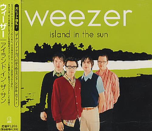 Weezer Island In The Sun CD single (CD5 / 5") Japanese WEEC5IS270710