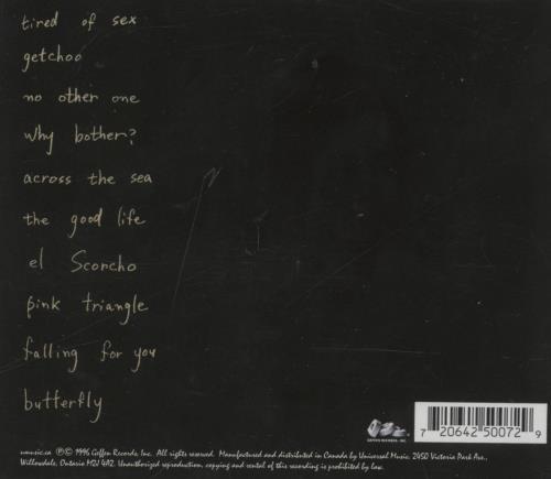 Weezer Pinkerton CD album (CDLP) US WEECDPI835246