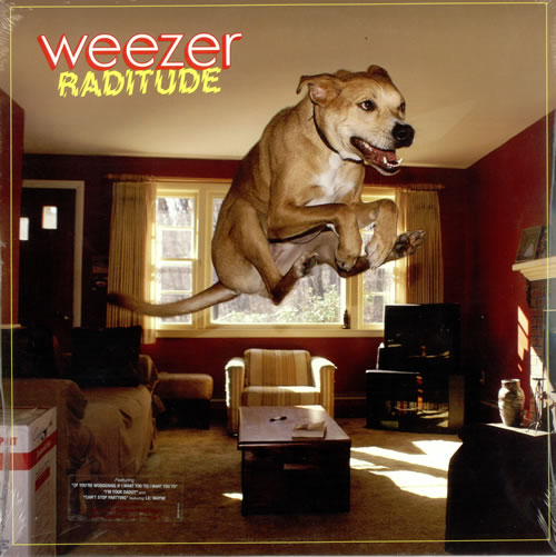 Weezer Raditude vinyl LP album (LP record) US WEELPRA492676